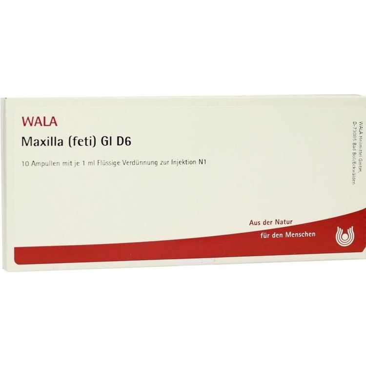 MAXILLA feti GL D 6 Ampullen 10X1 ml