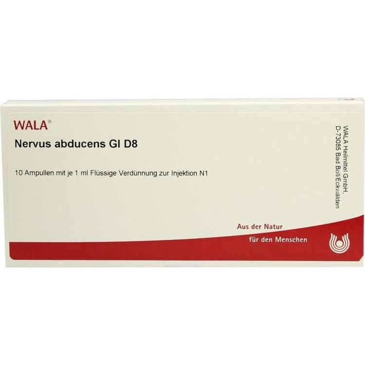 NERVUS ABDUCENS GL D 8 Ampullen 10X1 ml