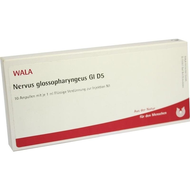 NERVUS GLOSSOPHARYNGEUS GL D 5 Ampullen 10X1 ml