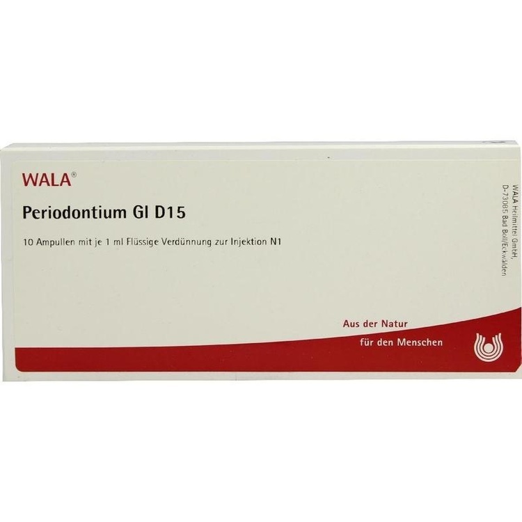 PERIODONTIUM GL D 15 Ampullen 10X1 ml