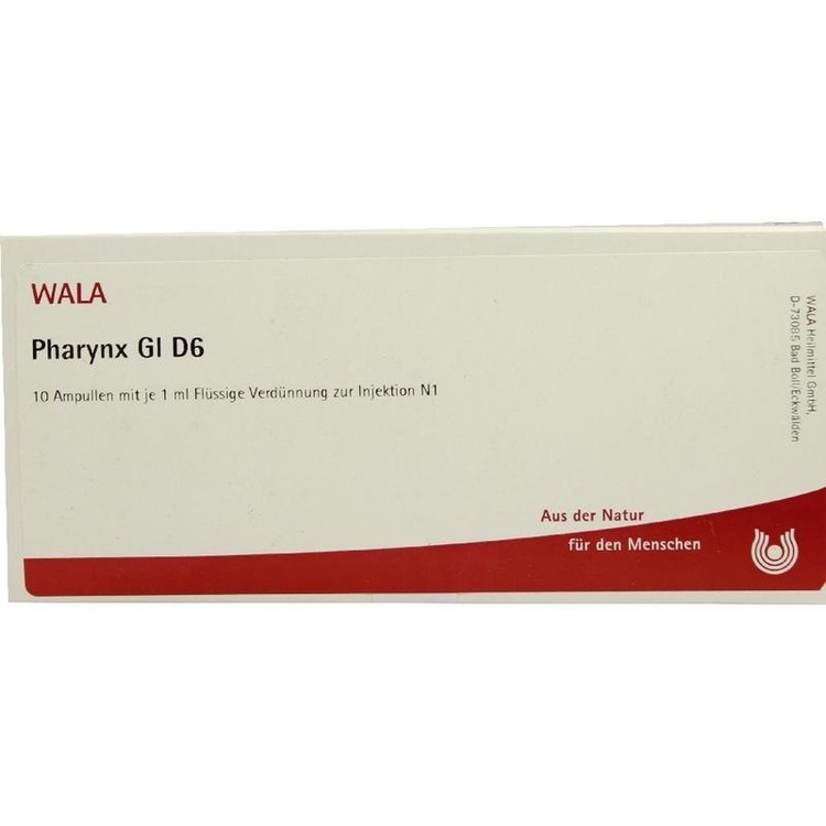 PHARYNX GL D 6 Ampullen 10X1 ml