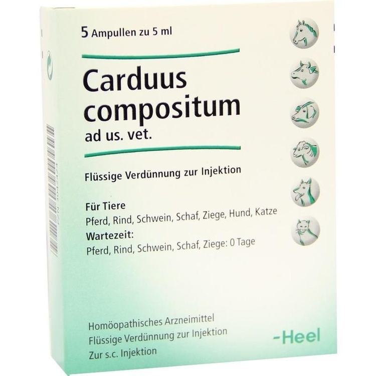 CARDUUS COMPOSITUM ad us.vet.Ampullen 5X5 ml