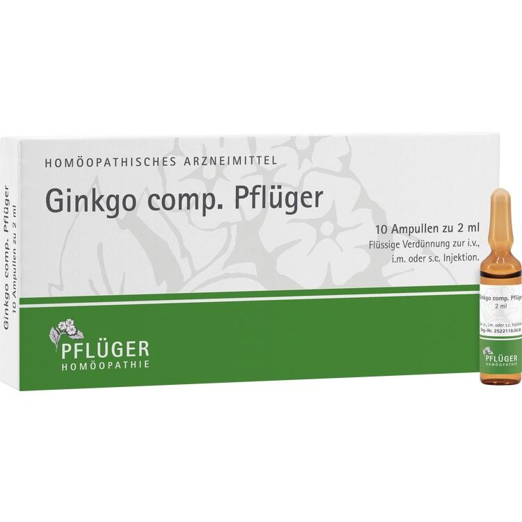 GINKGO COMP.Pflüger Ampullen 10 St