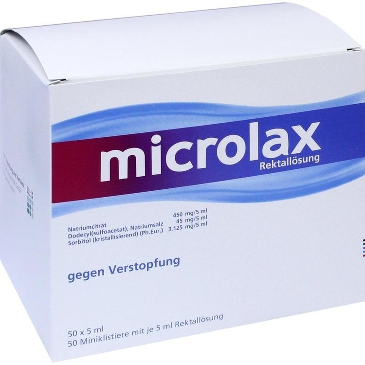 MICROLAX Rektallösung Klistiere 50X5 ml