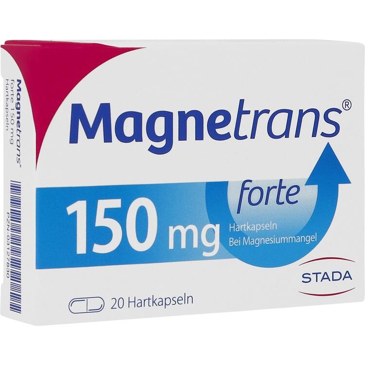 MAGNETRANS forte 150 mg Hartkapseln 20 St