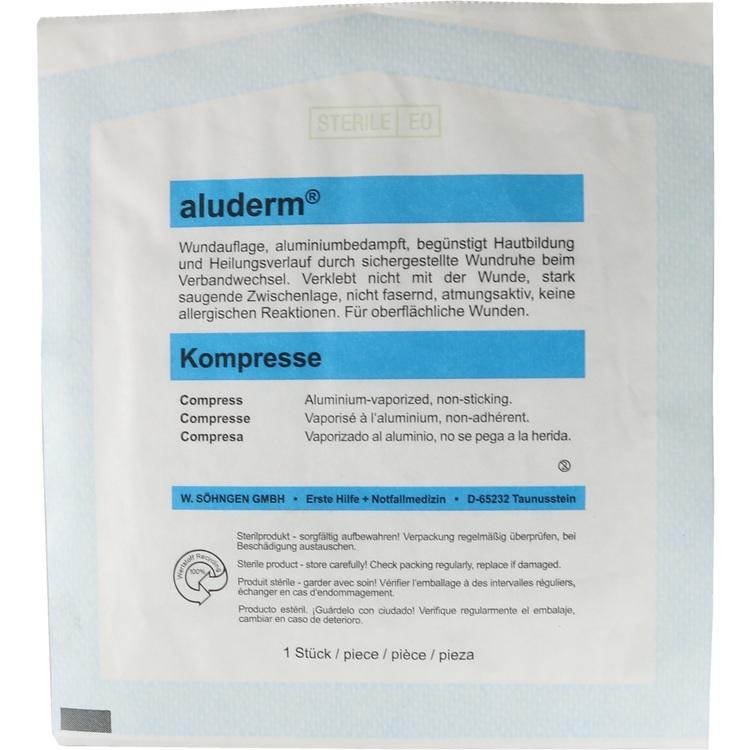 ALUDERM Kompressen 10x15 cm 1 St