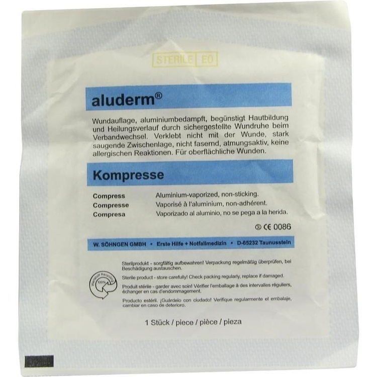 ALUDERM Kompressen 20x20 cm 1 St