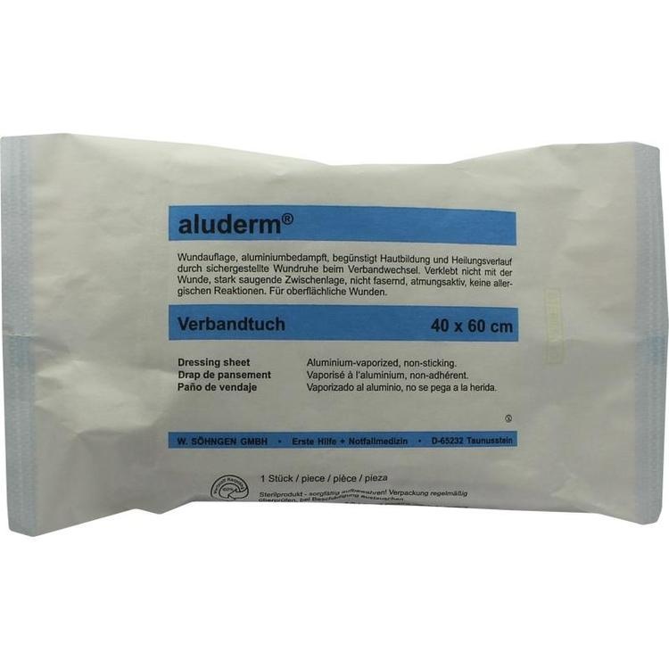 ALUDERM Verbandtuch 40x60 cm 1 St