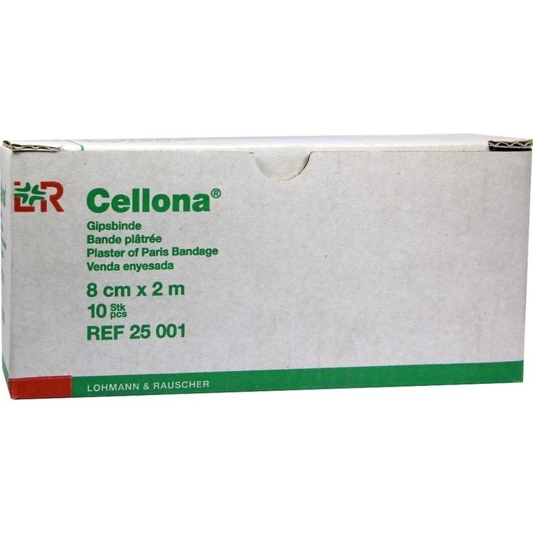 CELLONA Gipsbinden 8 cmx2 m 2X5 St