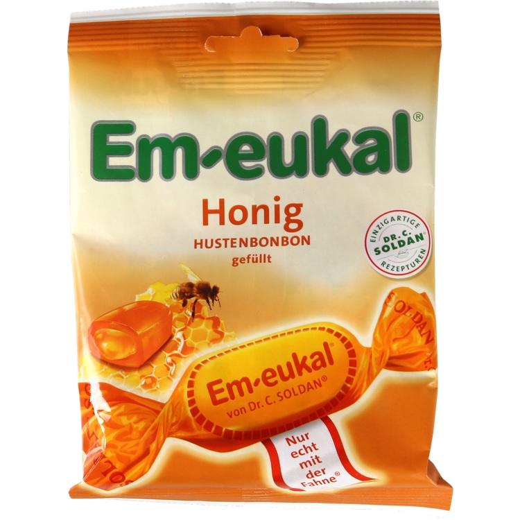 EM-EUKAL Bonbons Honig gefüllt zuckerhaltig 75 g
