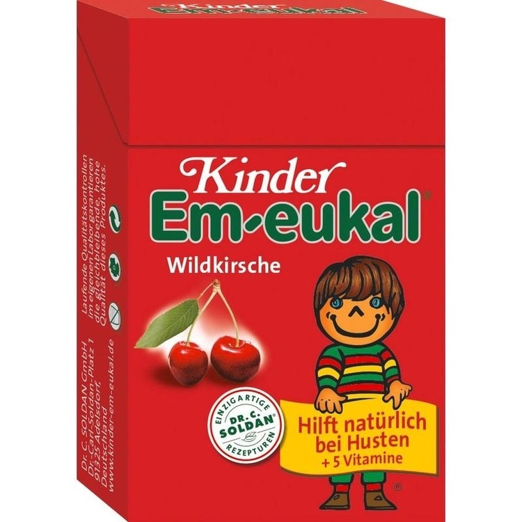 EM-EUKAL Kinder Bonbons zuckerhaltig Pocketbox 40 g