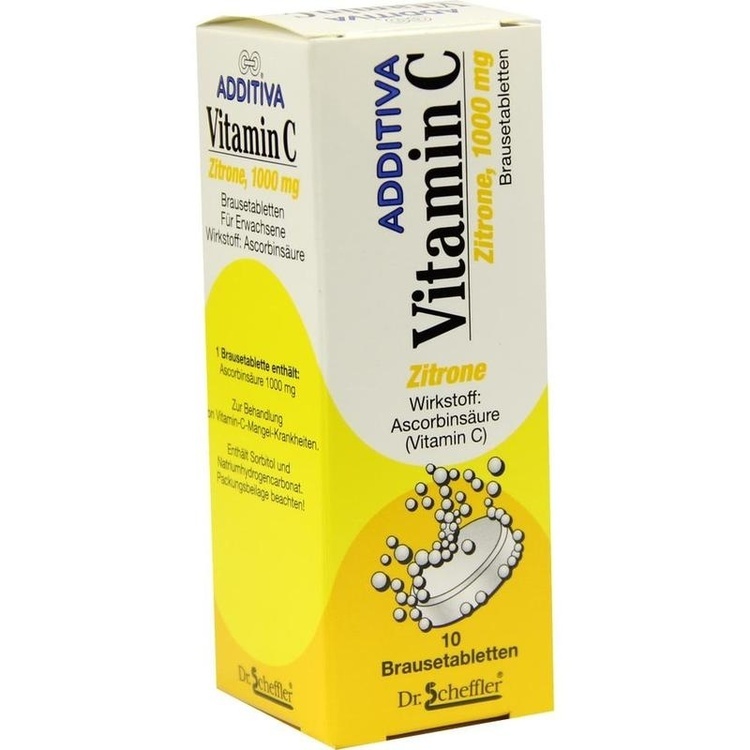 ADDITIVA Vitamin C Brausetabletten 10 St