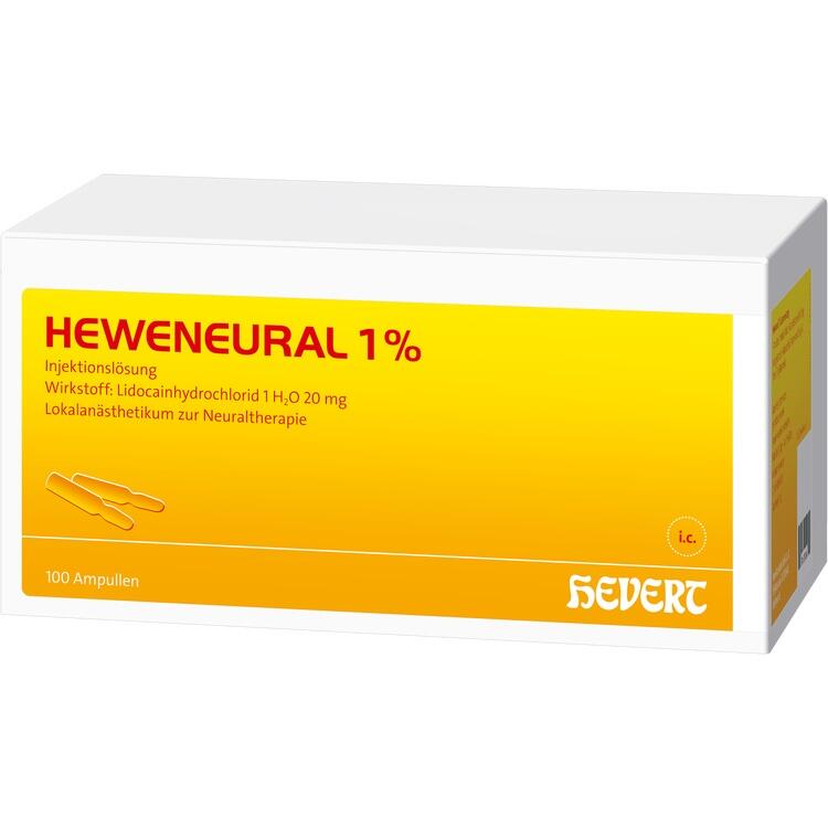 HEWENEURAL 1% Injektionslösung Ampullen 100X2 ml