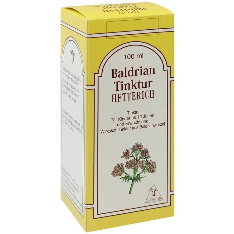 BALDRIANTINKTUR Hetterich 100 ml