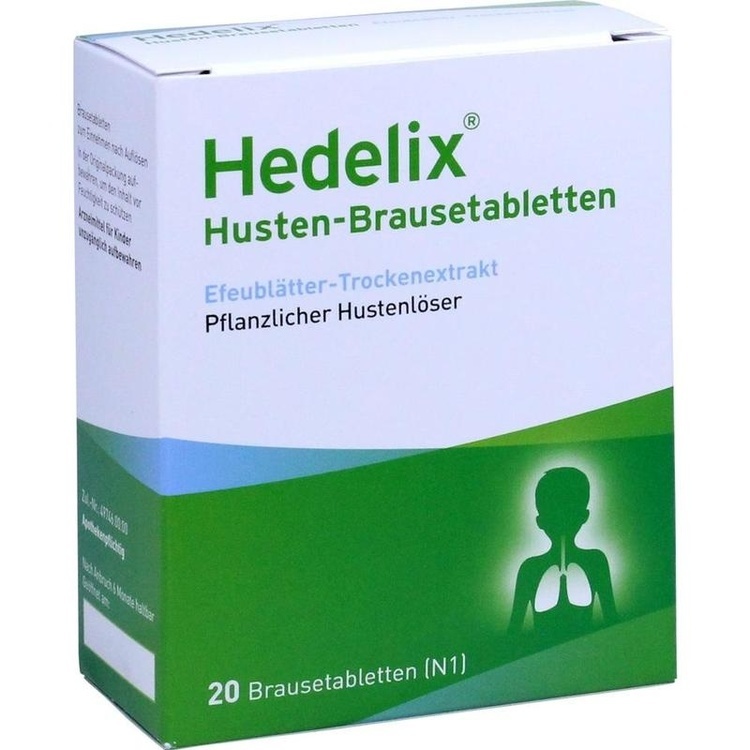 HEDELIX Husten-Brausetabletten 20 St