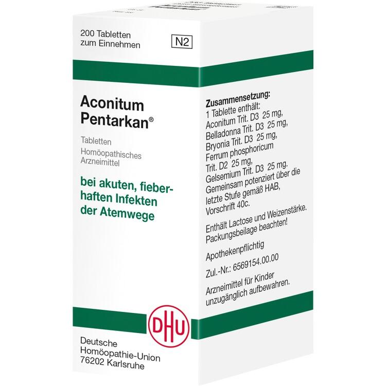 ACONITUM PENTARKAN Tabletten 200 St