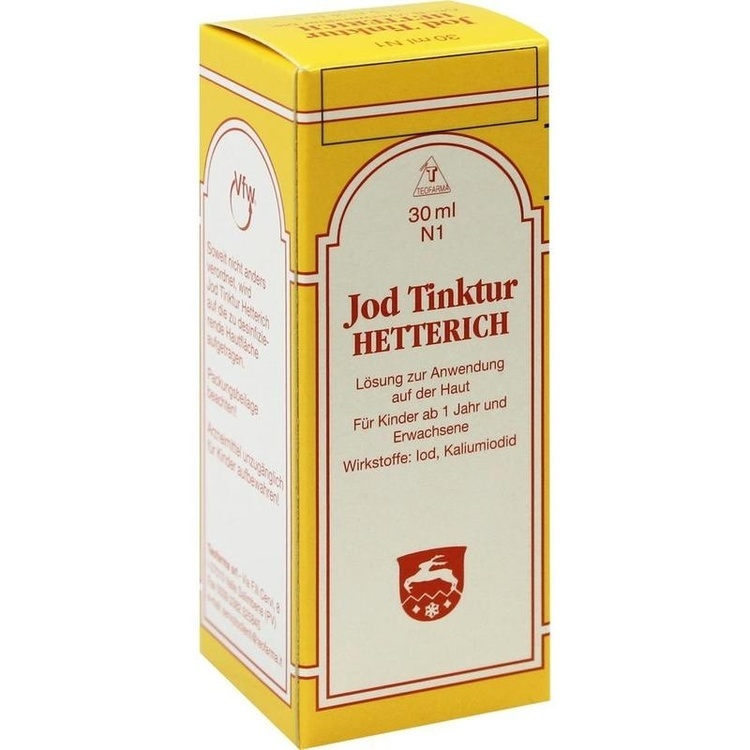 JODTINKTUR Hetterich 30 ml