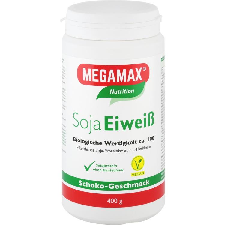 MEGAMAX Soja Eiweiß Schoko Pulver 400 g