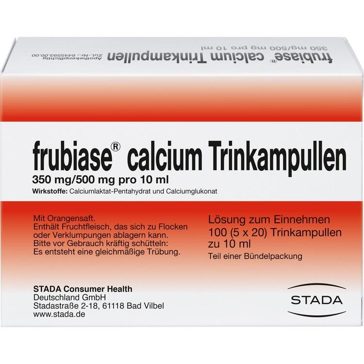 FRUBIASE CALCIUM T Trinkampullen 5X20 St