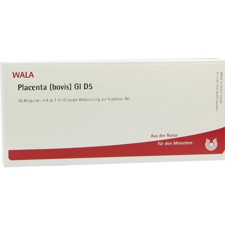 PLACENTA BOVIS GL D 5 Ampullen 10X1 ml