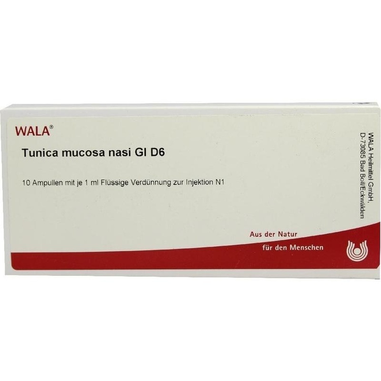 TUNICA mucosa nasi GL D 6 Ampullen 10X1 ml