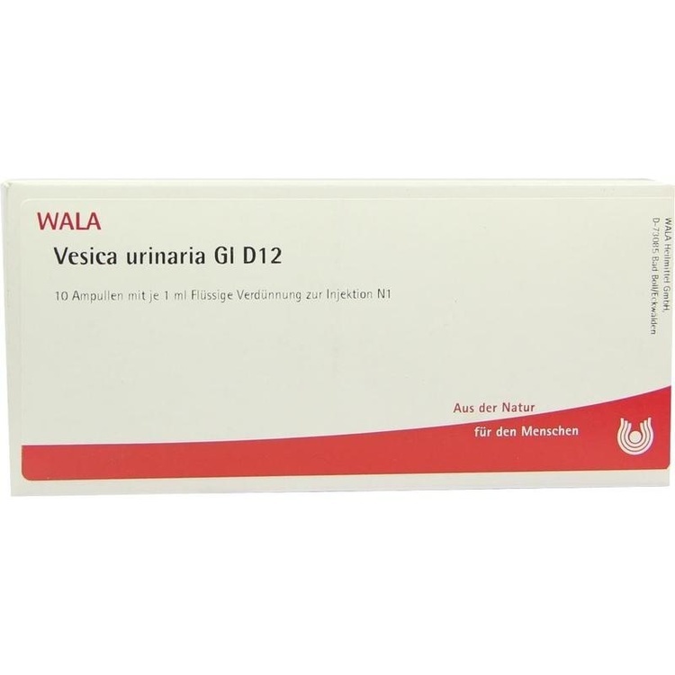 VESICA URINARIA GL D 12 Ampullen 10X1 ml