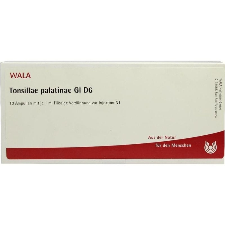 TONSILLAE palatinae GL D 6 Ampullen 10X1 ml