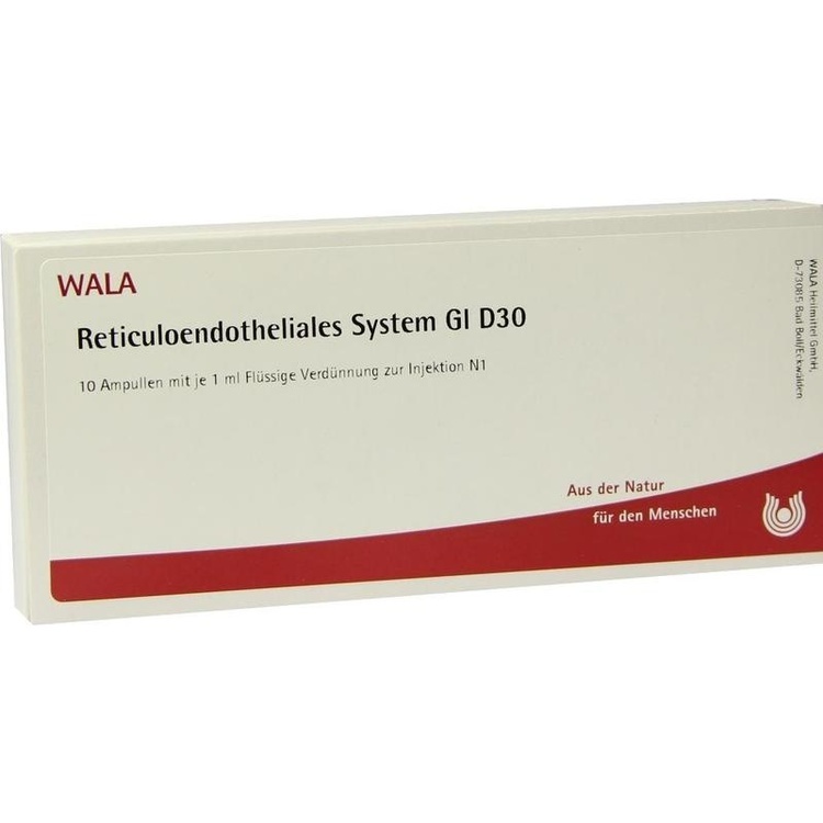 RETICULOENDOTHELIALES System GL D 30 Ampullen 10X1 ml