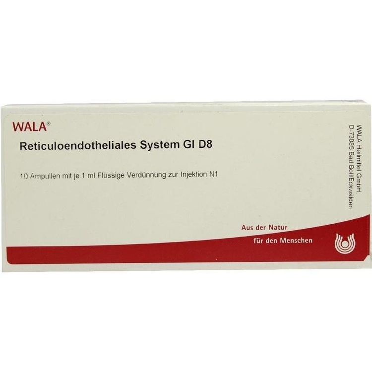 RETICULOENDOTHELIALES System GL D 8 Ampullen 10X1 ml