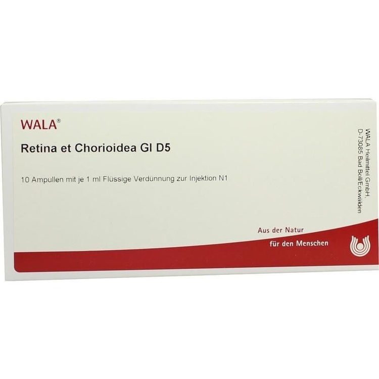 RETINA ET Chorioidea GL D 5 Ampullen 10X1 ml