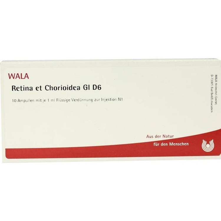 RETINA ET Chorioidea GL D 6 Ampullen 10X1 ml