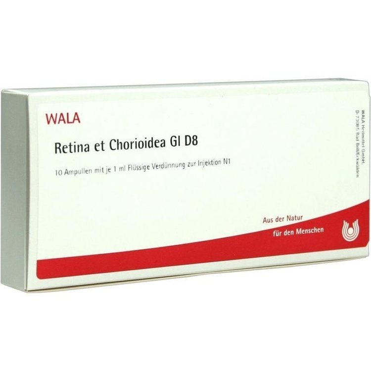 RETINA ET Chorioidea GL D 8 Ampullen 10X1 ml