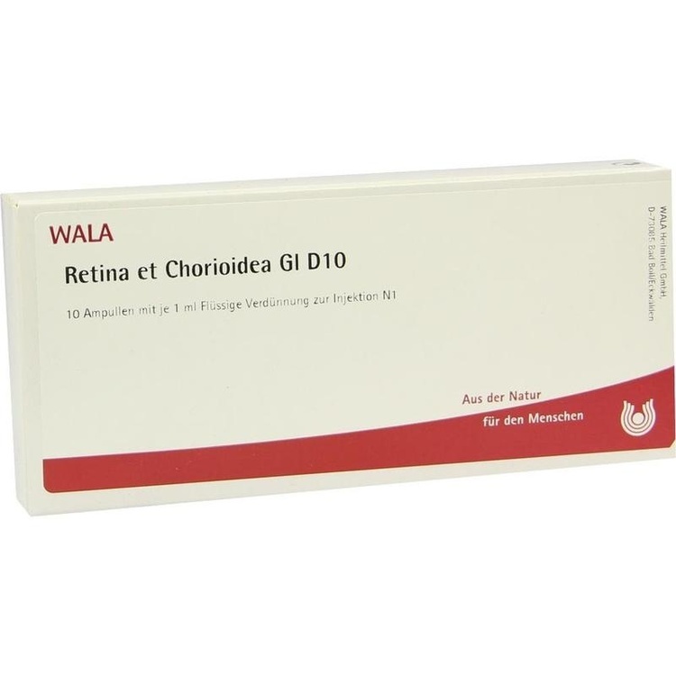 RETINA ET Chorioidea GL D 10 Ampullen 10X1 ml