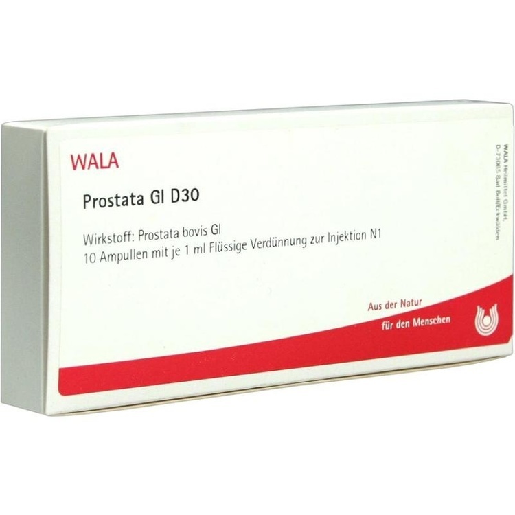 PROSTATA GL D 30 Ampullen 10X1 ml