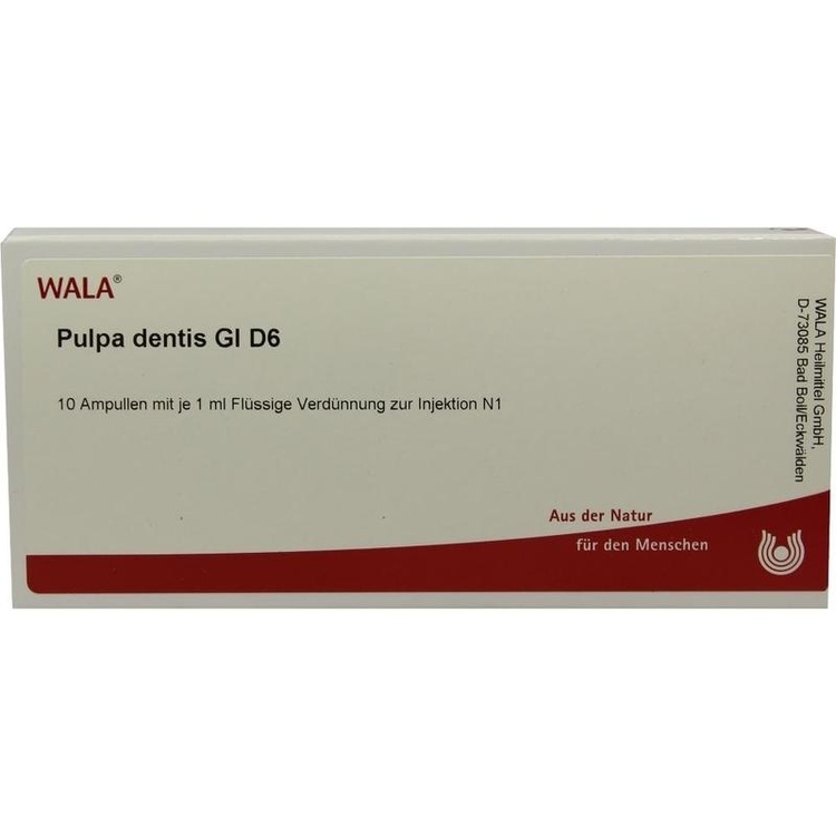 PULPA DENTIS GL D 6 Ampullen 10X1 ml