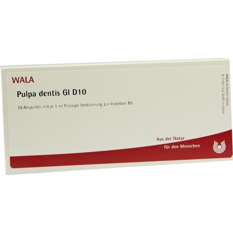 PULPA DENTIS GL D 10 Ampullen 10X1 ml