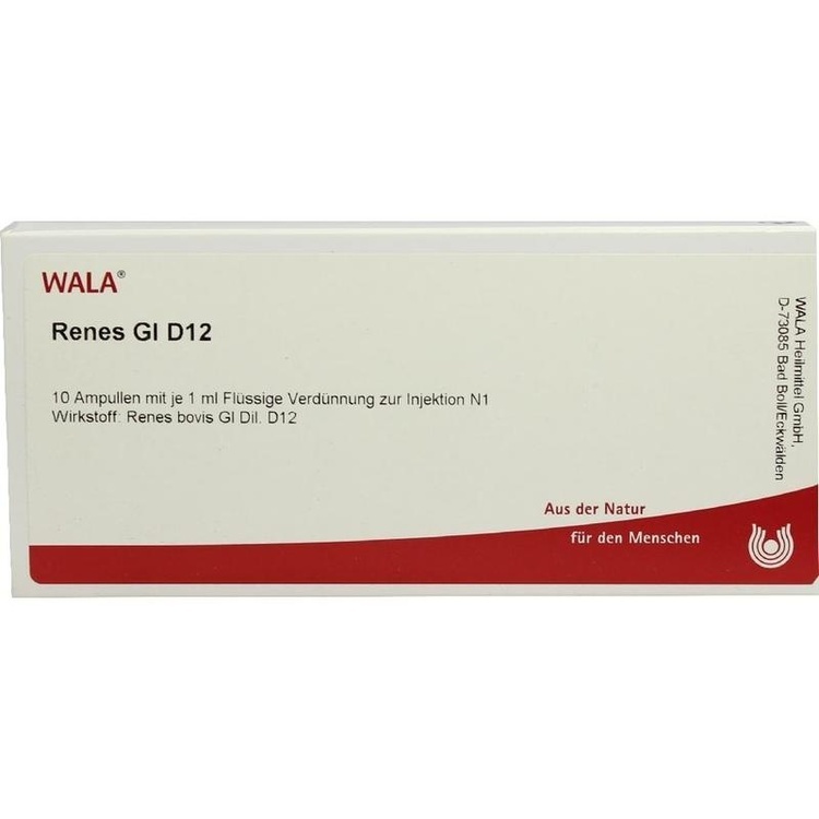 RENES GL D 12 Ampullen 10X1 ml