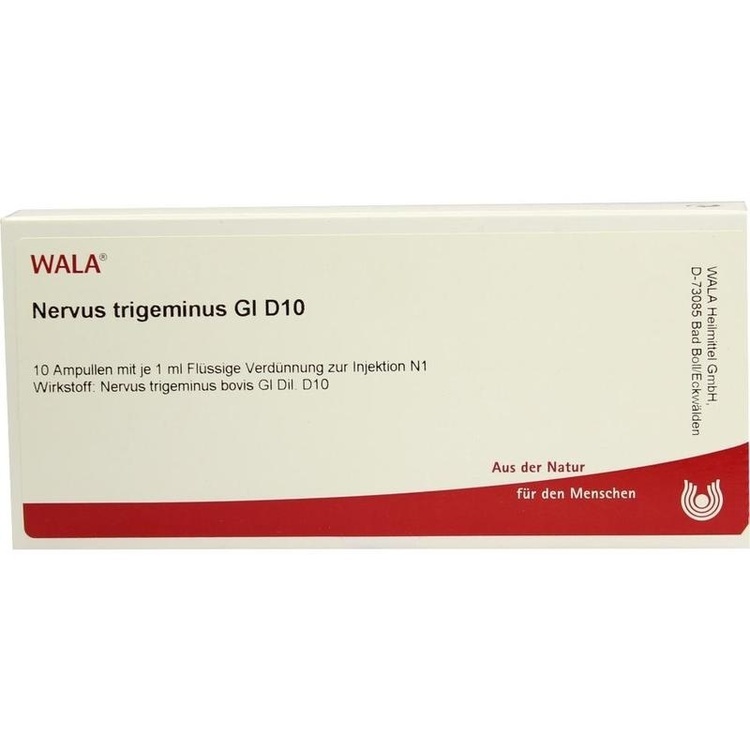 NERVUS TRIGEMINUS GL D 10 Ampullen 10X1 ml