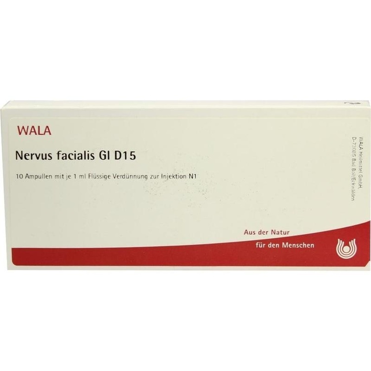 NERVUS FACIALIS GL D 15 Ampullen 10X1 ml