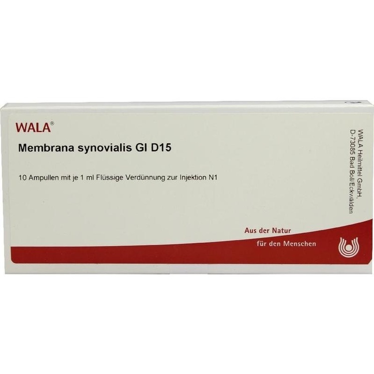 MEMBRANA synovialis GL D 15 Ampullen 10X1 ml