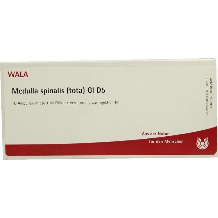 MEDULLA SPINALIS tota GL D 5 Ampullen 10X1 ml