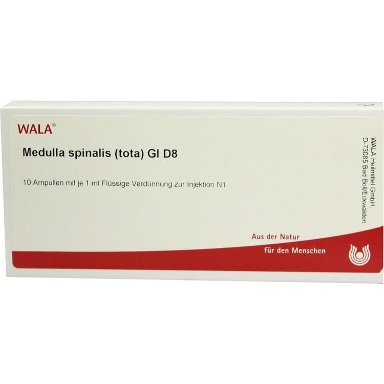 MEDULLA SPINALIS tota GL D 8 Ampullen 10X1 ml