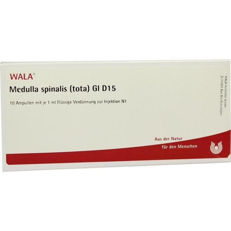 MEDULLA SPINALIS tota GL D 15 Ampullen 10X1 ml