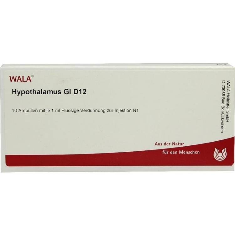 HYPOTHALAMUS GL D 12 Ampullen 10X1 ml