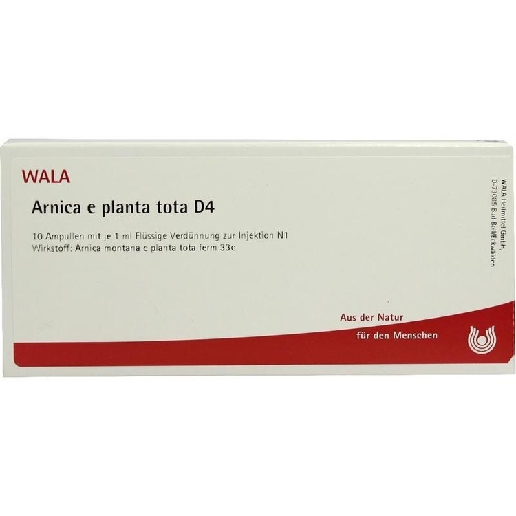 ARNICA E Planta tota D 4 Ampullen 10X1 ml