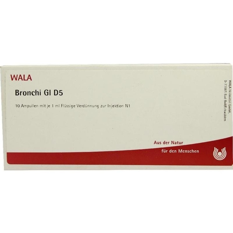 BRONCHI GL D 5 Ampullen 10X1 ml