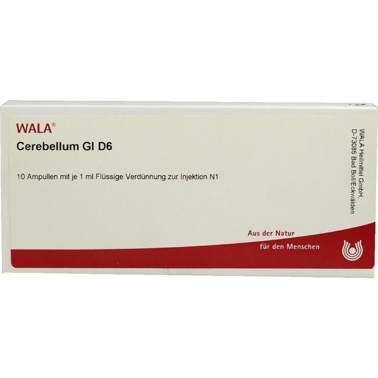 CEREBELLUM GL D 6 Ampullen 10X1 ml