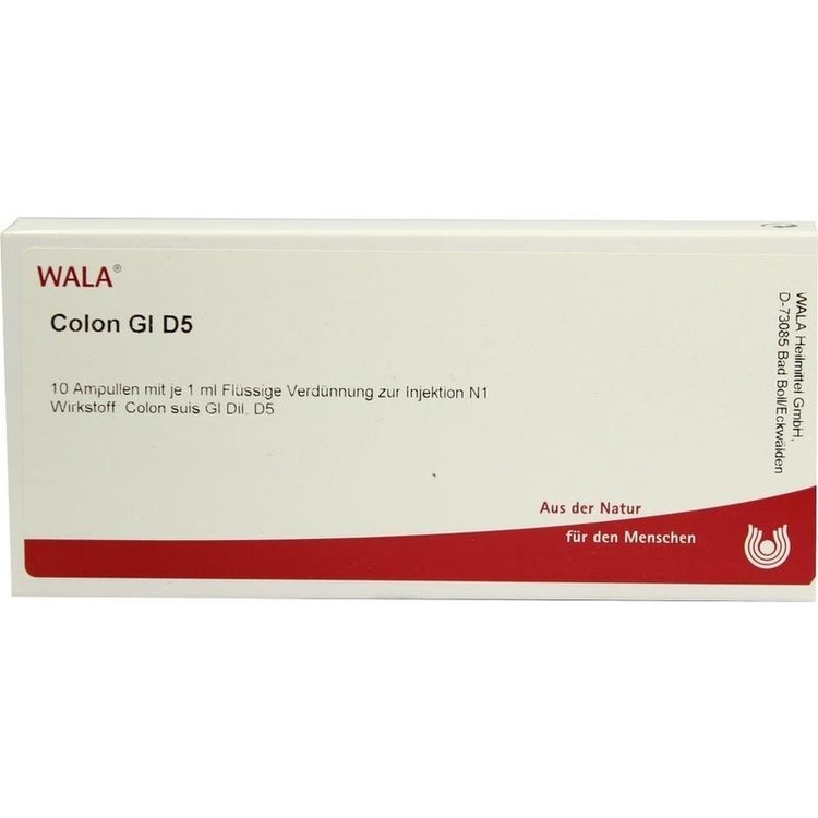 COLON GL D 5 Ampullen 10X1 ml