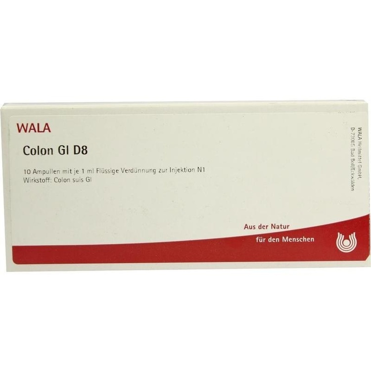 COLON GL D 8 Ampullen 10X1 ml