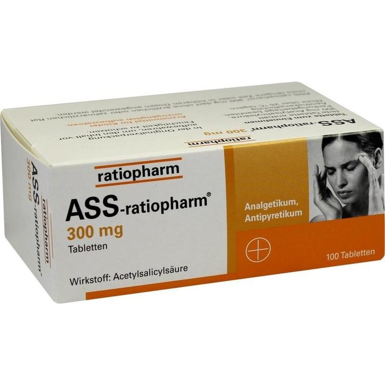 ASS-ratiopharm 300 mg Tabletten 100 St